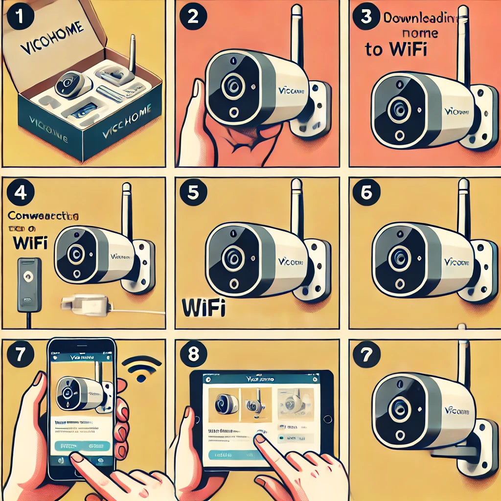 How to Install and Set Up Your VicoHome WiFi Camera