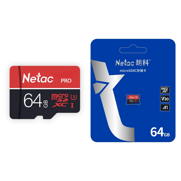 Netac PRO 64GB microSDXC Memory Card