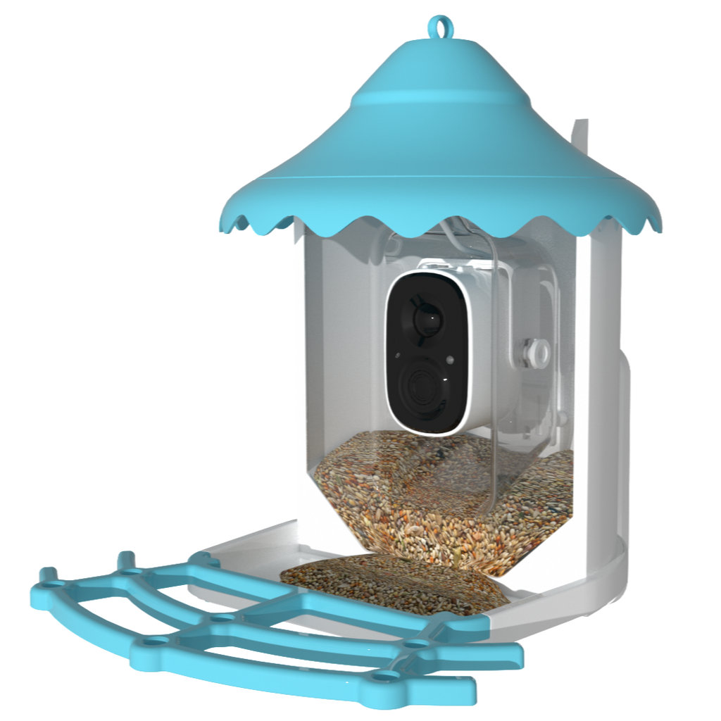 Karmnik dla Ptaków z Kamerą WiFi VicoHome G02 – Smart Bird Feeder z Panelem Solarnym i AI