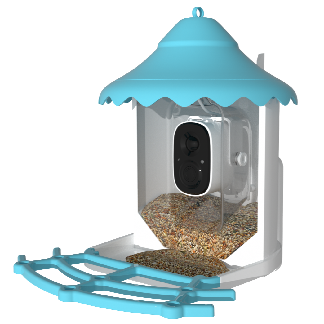 Karmnik dla Ptaków z Kamerą WiFi VicoHome G02 – Smart Bird Feeder z Panelem Solarnym i AI