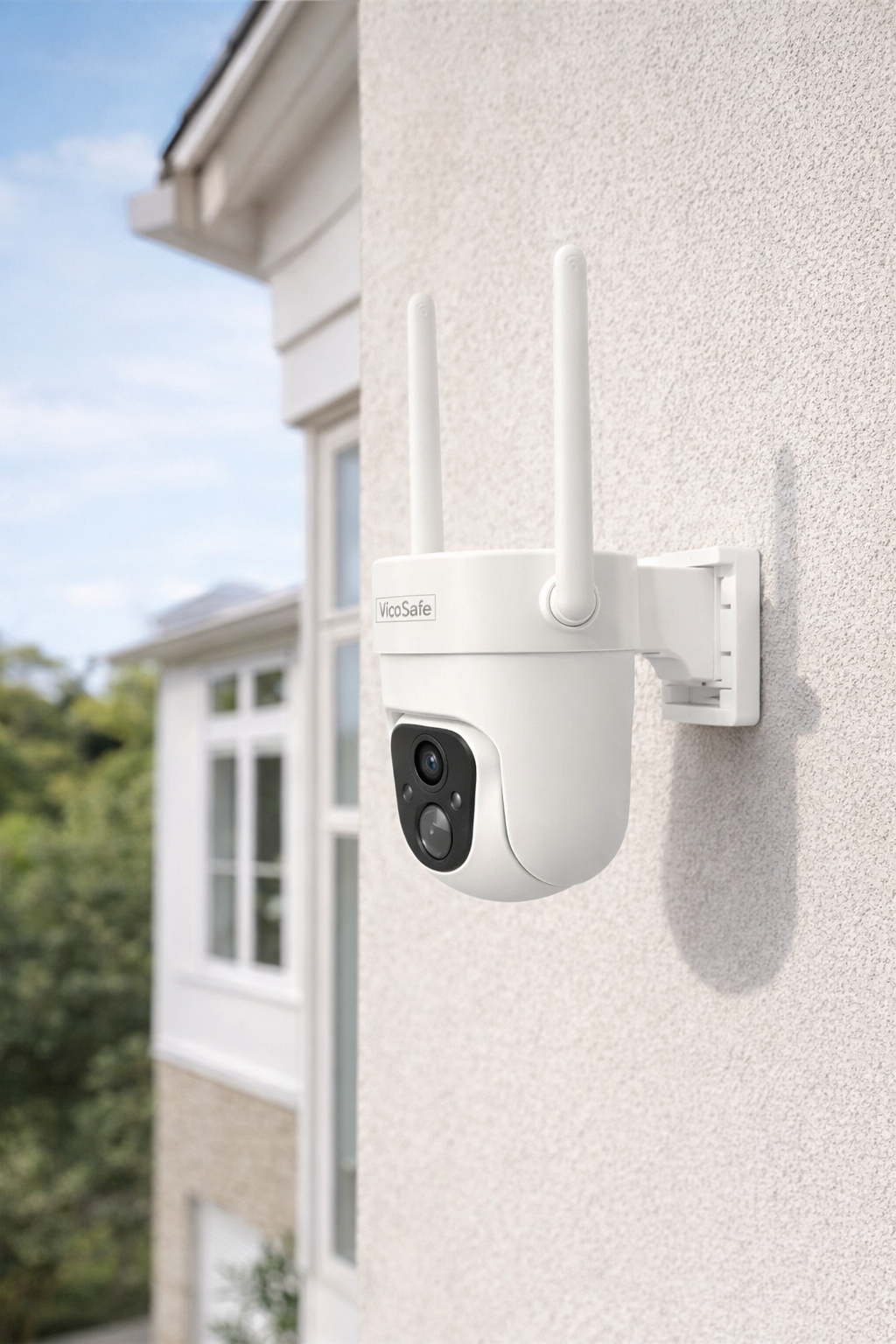 Kamera WiFi Zewnętrzna 2K X75/W VicoSafe – Bezprzewodowa Kamera IP z Obsługą Aplikacji VicoHome