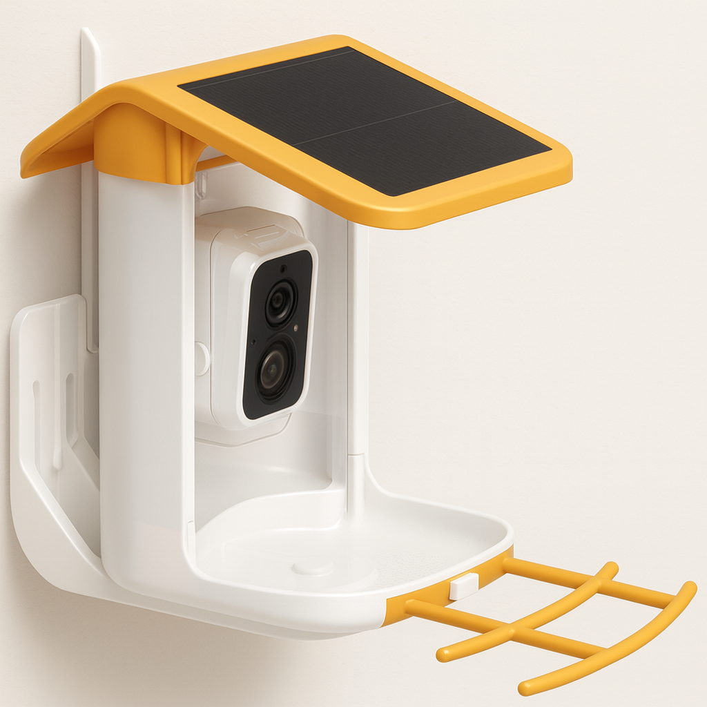 Karmnik dla Ptaków z Kamerą WiFi VicoHome G03 – Smart Bird Feeder z Panelem Solarnym