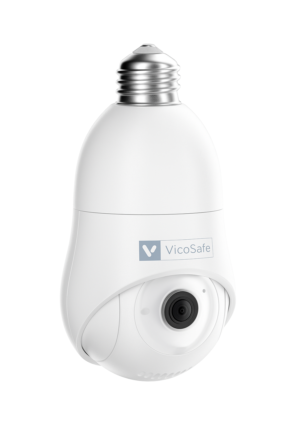 Kamera Żarówka 360° WiFi VicoHome LB – Obrotowa Kamera IP do Monitoringu Domowego
