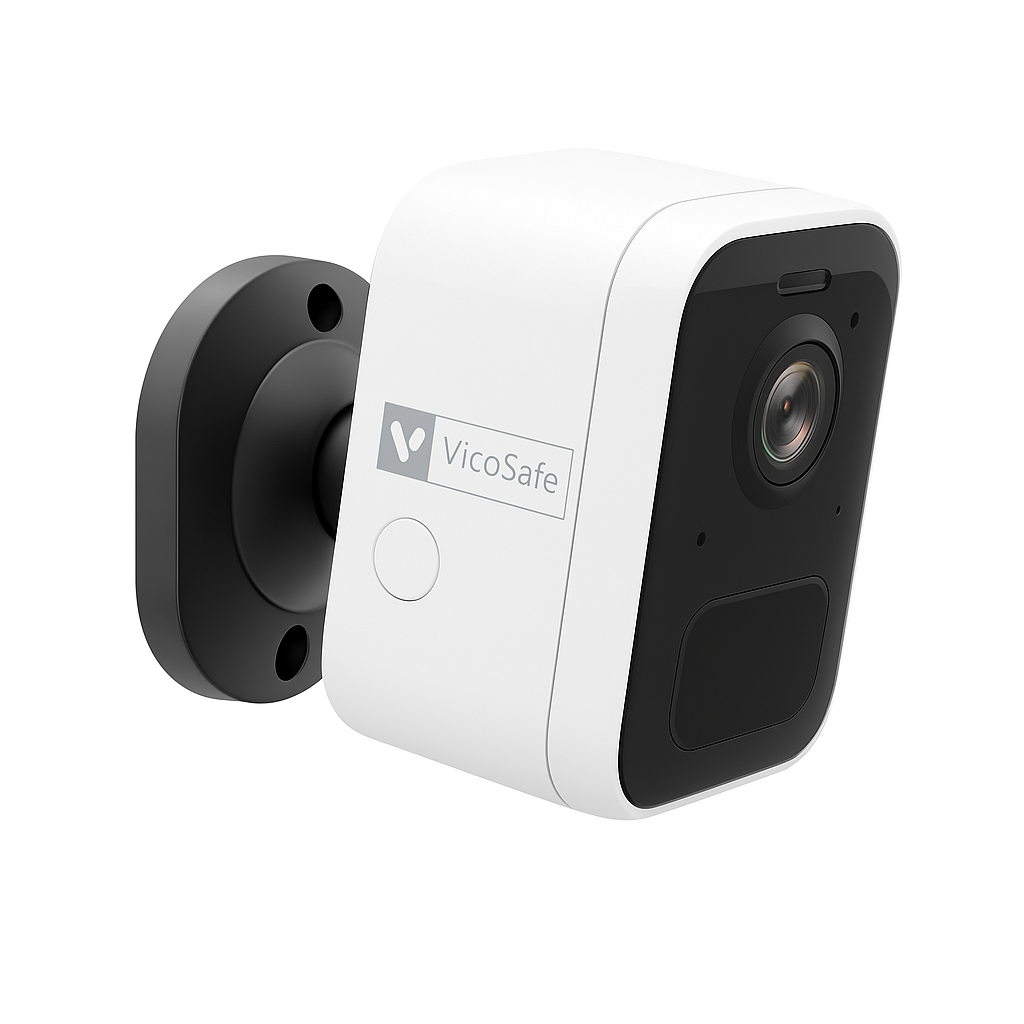 Kamera WiFi Zewnętrzna 2k VicoHome BC1 – Bezprzewodowa Kamera IP do Monitoringu Domowego
