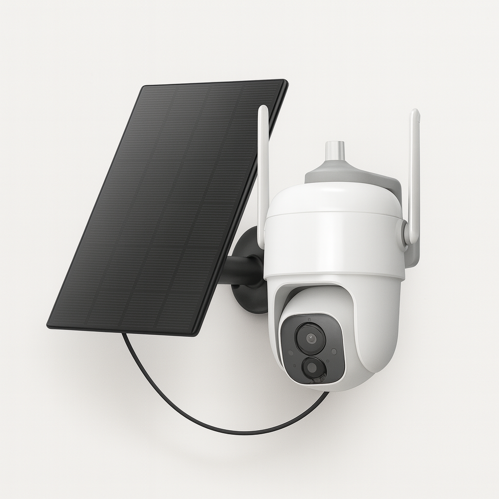 Kamera Obrotowa 360° WiFi 2K VicoHome CQ1/W – Bezprzewodowa Kamera Zewnętrzna IP z Panelem Solarnym do Monitoringu Domowego