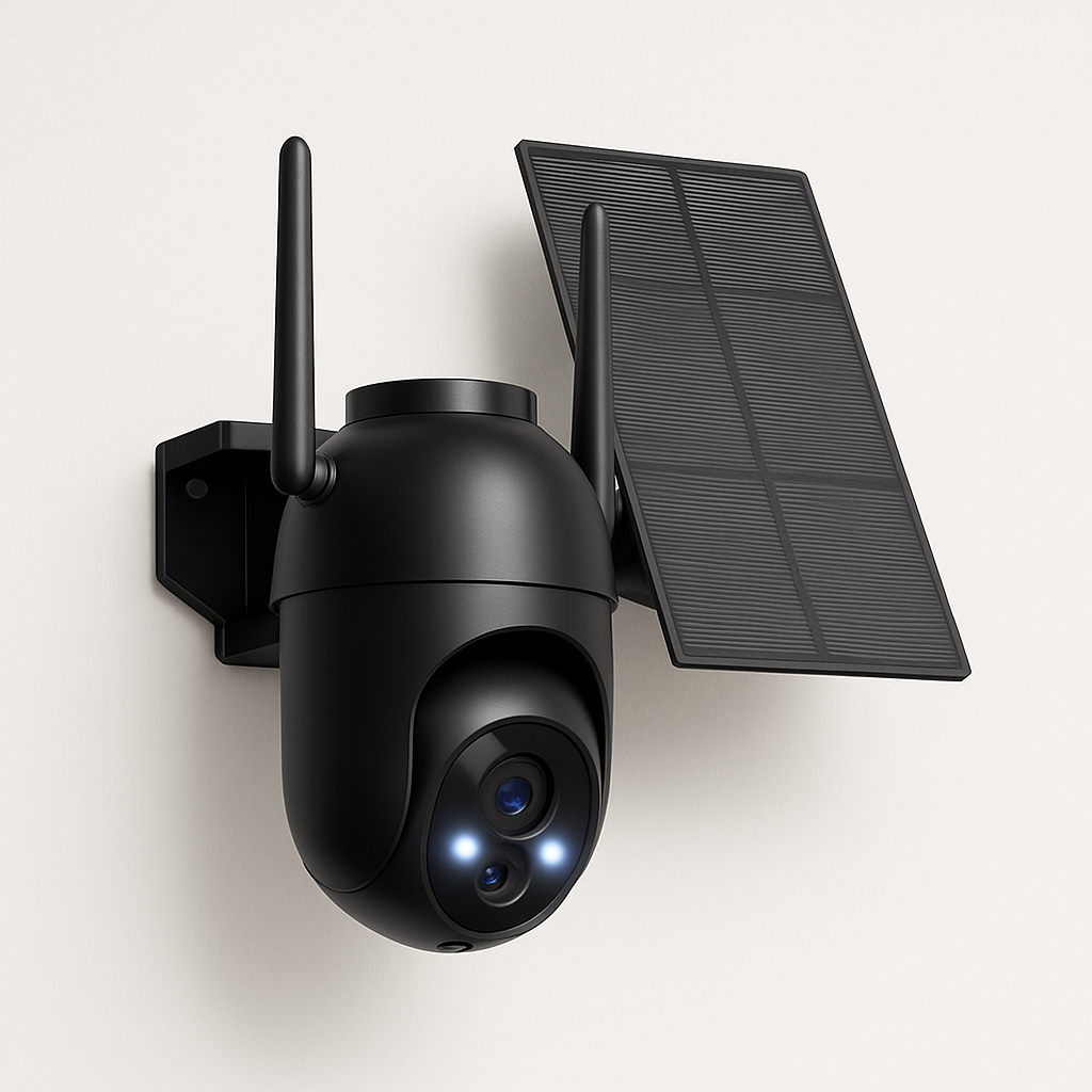 Kamera Obrotowa 360° WiFi 2K VicoHome CQ1/B – Bezprzewodowa Kamera Zewnętrzna IP z Panelem Solarnym do Monitoringu Domowego