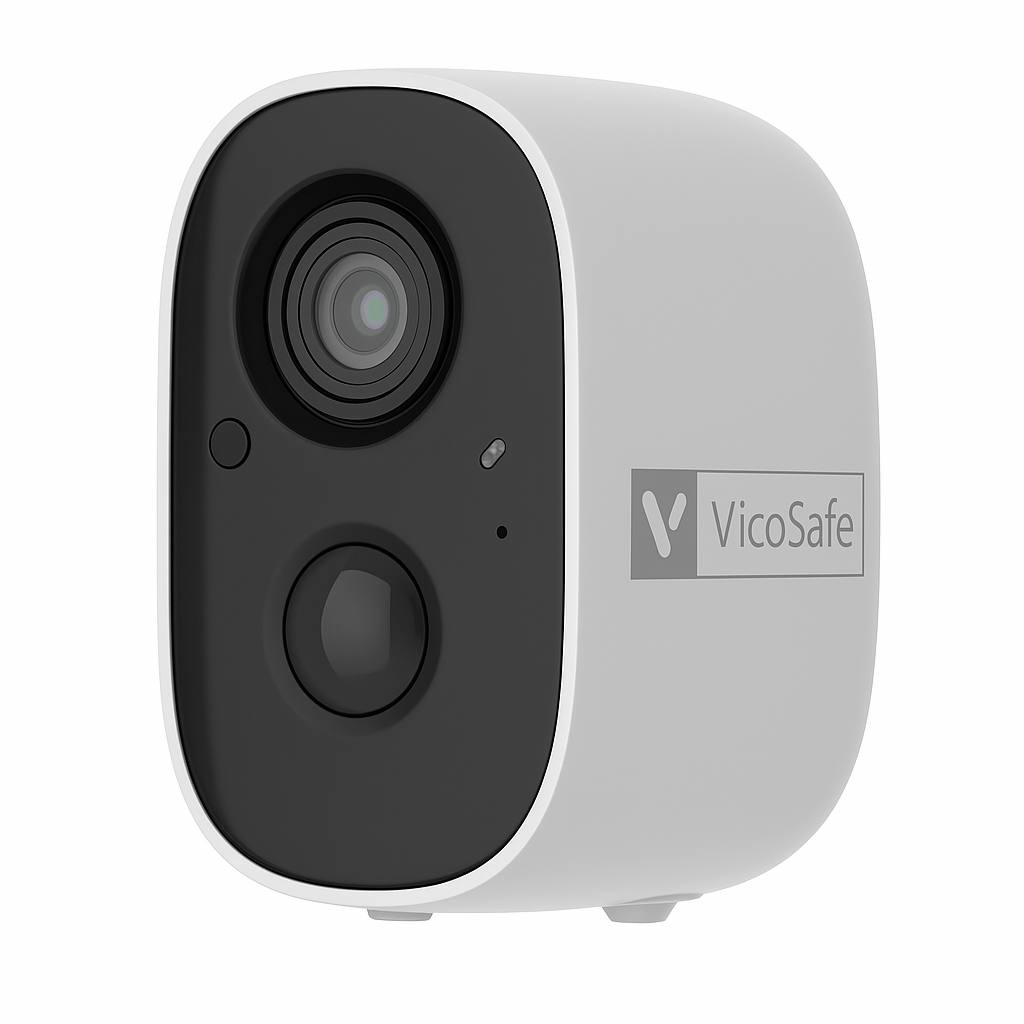 Kamera WiFi Zewnętrzna 2k VicoHome CG6/W – Bezprzewodowa Kamera IP do Monitoringu Domowego
