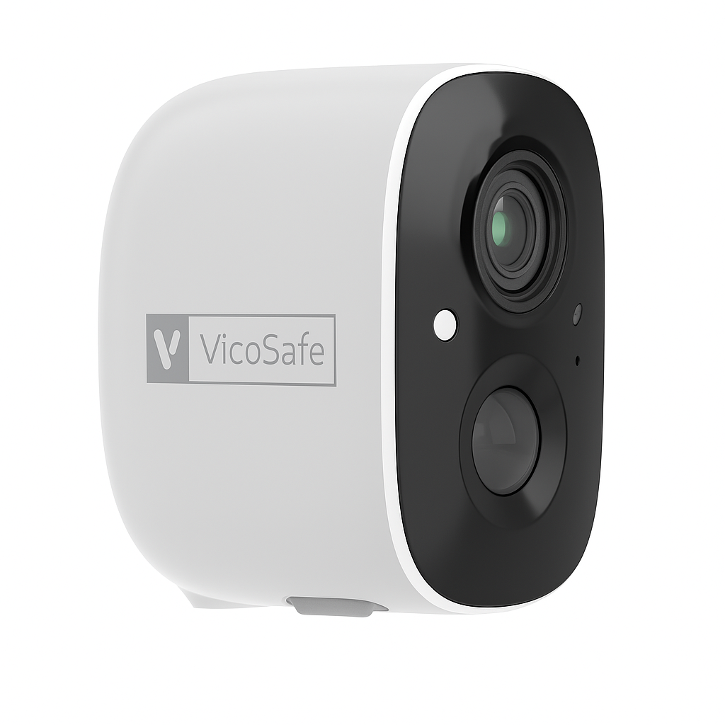 Kamera WiFi Zewnętrzna 2k VicoHome CG6/W – Bezprzewodowa Kamera IP do Monitoringu Domowego