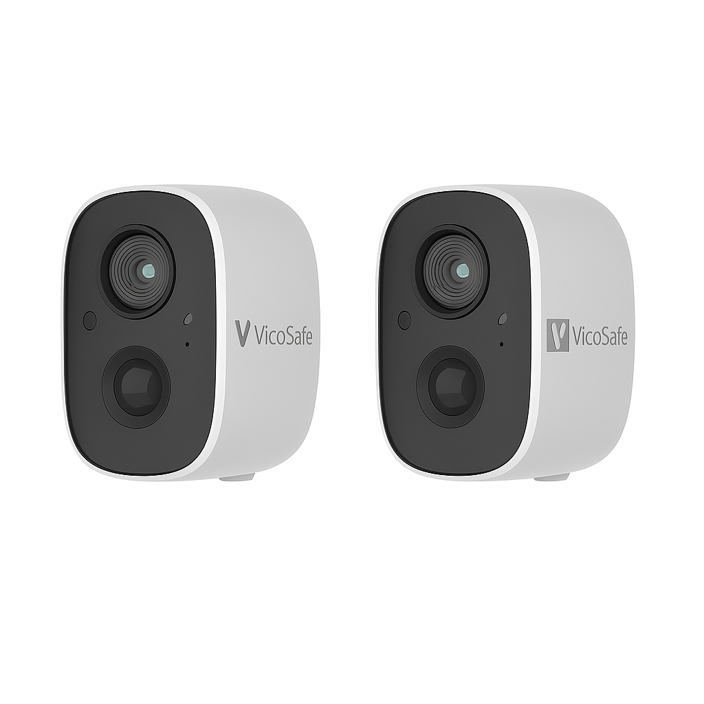 Kamera WiFi Zewnętrzna 2k VicoHome CG6/W – Bezprzewodowa Kamera IP do Monitoringu Domowego