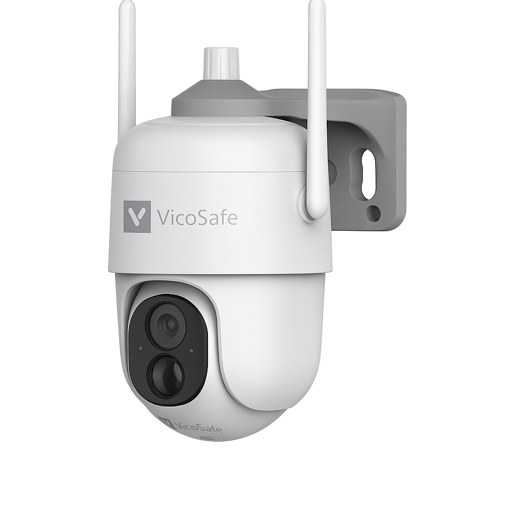 Kamera WiFi Zewnętrzna 2k VicoHome CQ1 – Bezprzewodowa Kamera IP do Monitoringu Domowego