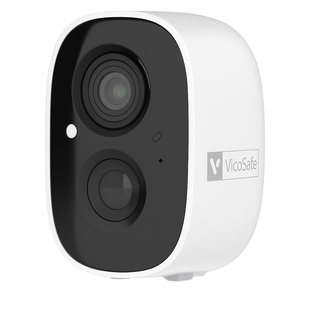 Kamera WiFi Zewnętrzna 2k VicoHome CG6/W – Bezprzewodowa Kamera IP do Monitoringu Domowego