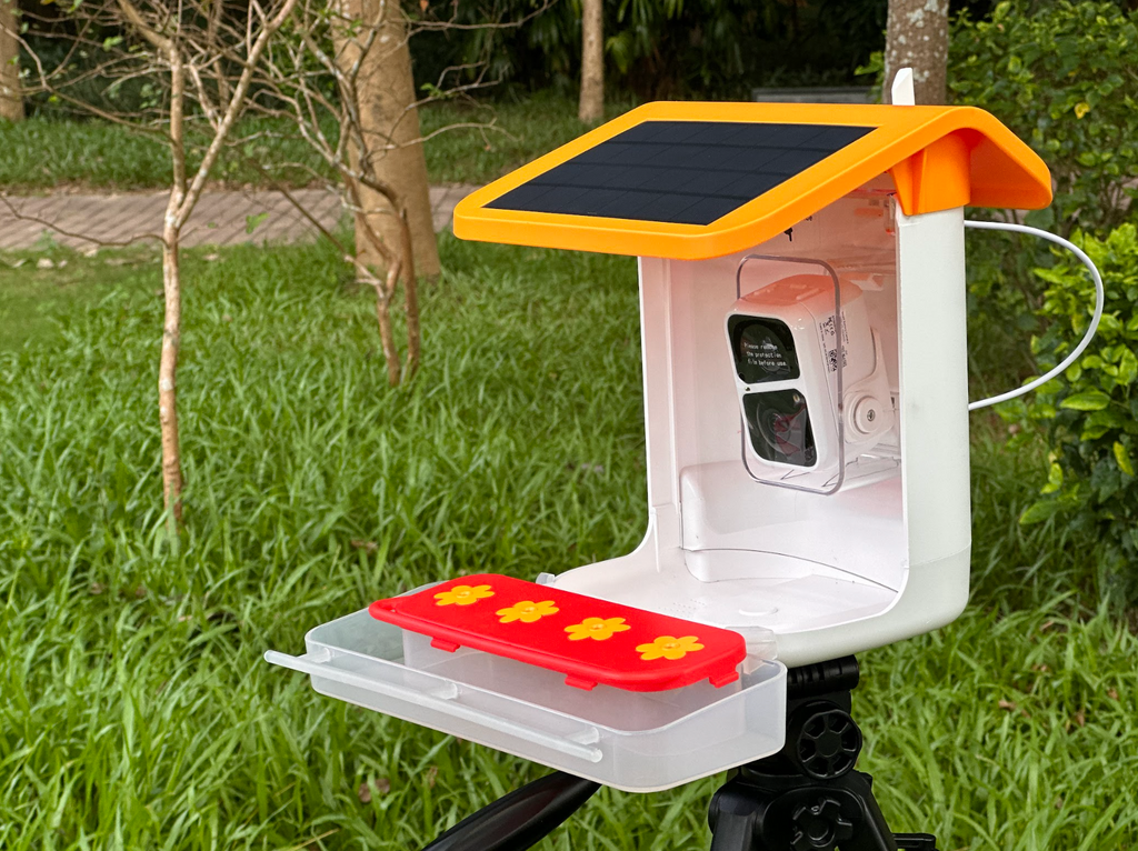 Karmnik dla Ptaków z Kamerą WiFi VicoHome G03 – Smart Bird Feeder z Panelem Solarnym