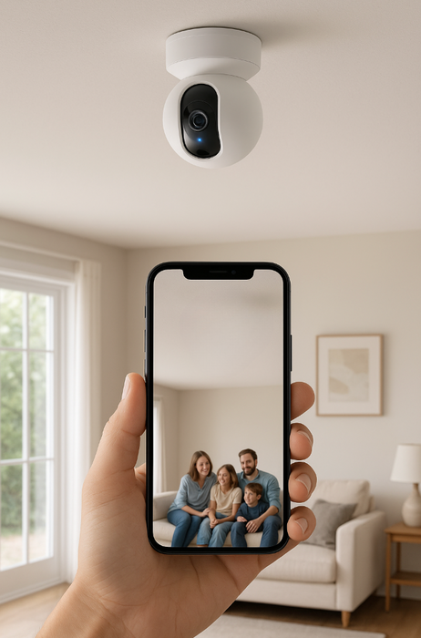 Kamera CA48: Domowa 360 obrotowa 3K WiFi | VicoHome
